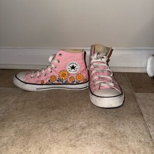 Converse Kids Sunflower Pink High-Tops